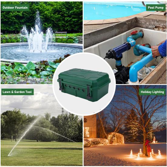 Уличная электрическая коробка с защитным кожухом Большая емкость IP54 Водонепроницаемая широкая совместимость