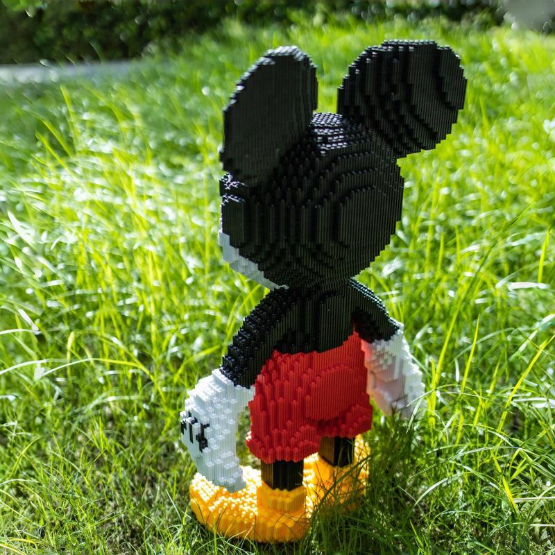 Микки 3D Пазл Строительные Блоки Игрушка Украшение Модель Подарок