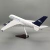 Diecast Plane 46CM 1/160 Airplane Airbus 380 A380 Argentina Airline Model Light Wheel  Collection Airliner Gift Display
