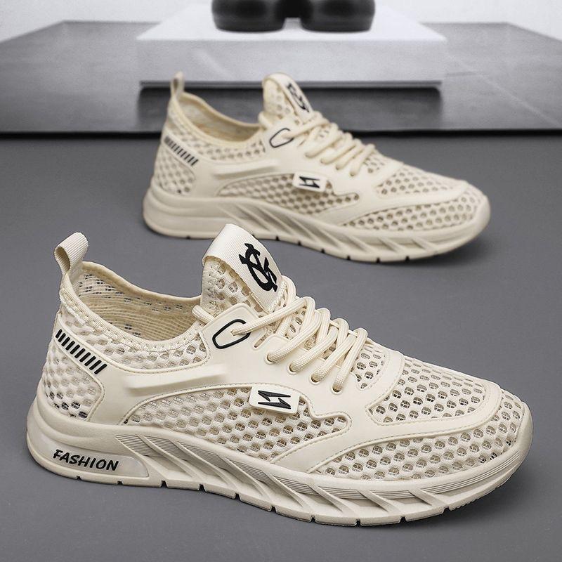 Fashion Classic Mesh Men's Sneakers Deodorant Shoes Comfort Light Running Shoes Fashion Outdoor Wading Shoes Men Sandals Tenis Footwear