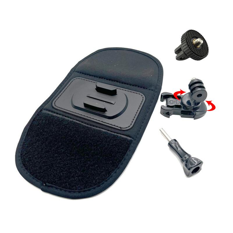 Сумка-рюкзак с поворотом на 360 градусов, крепление на плечевой ремень, держатель ремня для GoPro 13 12 11 10 9 DJI Action 5 Pro 4 Insta360 X4 X3 Аксессуар