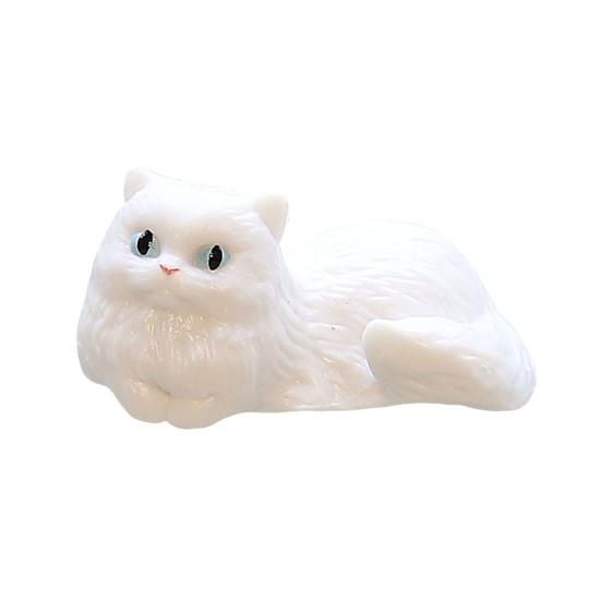 Миниатюрная фигурка кота Yousheng, коллекционная фигурка котенка, украшение на торт, настольная миниатюрная скульптура кота для стола, книжной полки, автомобиля, подарок для детей, любителей кошек