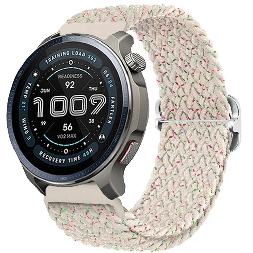 22 мм 20 мм Нейлоновый ремешок для Amazfit Balance 2 1/Bip 6 5 Спортивный браслет Ремешок для часов Correa для Amazfit GTR 47 мм/GTR 4 3/GTS/Active 2
