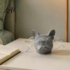 Dog Head Eyeglass Holder 3D Printed Eyeglasses Holder Cute Animal Glasses Stand Multi‑Functional Desk Ornament Desktop Organizer for Home