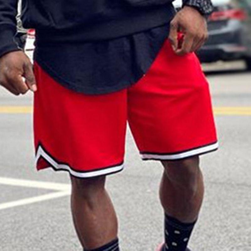 Lightweight Mens Fitness Shorts Perfect For Daily Wear With Comfy Style And Solid Pattern