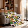 Cartoon Cute M-Miffy Blanket Soft Throw Blanket for Home Bedroom Bed Sofa Picnic Travel Office Rest Cover Blanket Gift