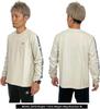Футболка HWYC Brushed Long Sleeve Long Print [Chums] T-Sleeve CH01-2305 (XXL, G057 Серо-бежевый)