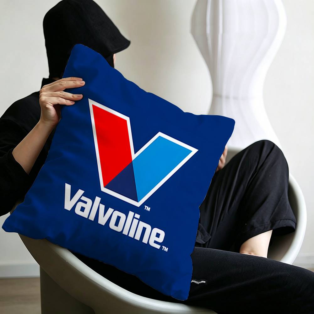 Vvalvoline logo Pillowcases Home Bedding Decorative Pillow Cover Wedding Super Soft Pillow Case