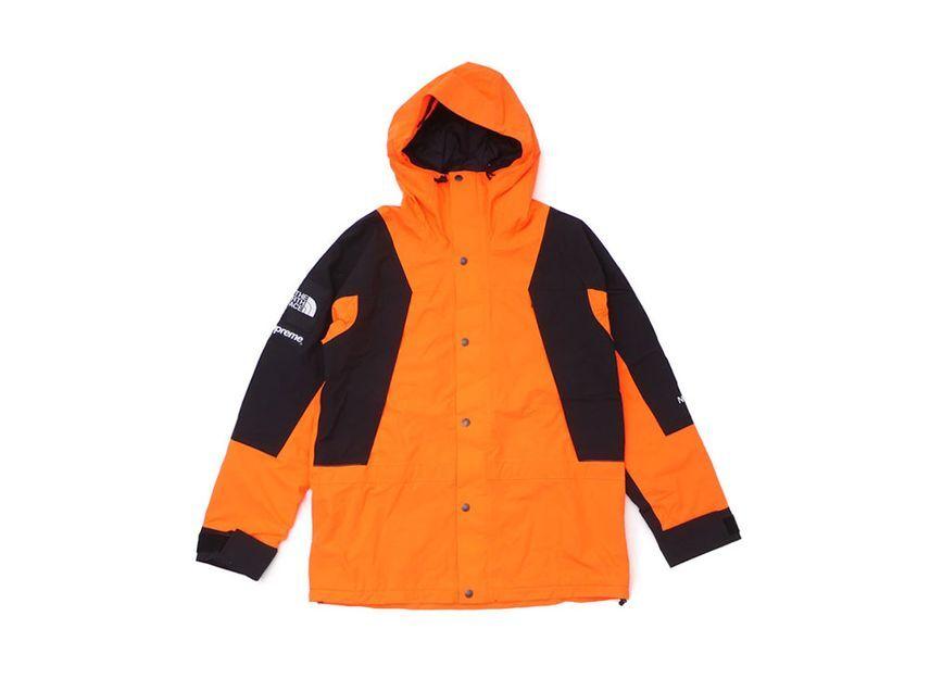 Supreme The North Face Mountain Light Jacket Power Orange