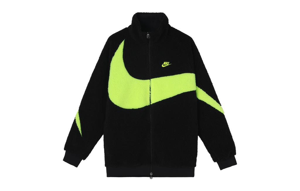 Nike Реверсивная флисовая куртка с большим свушем, азиатский размер BQ6546-017