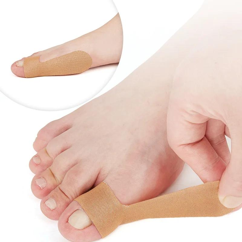 10 шт. Пластырь для коррекции большого пальца ноги Корректор большого пальца ноги Регулятор Патч для пальцев ног Защита Вальгусная деформация Ортопедическая наклейка Подушечка