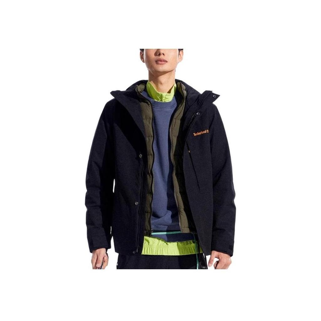 Timberland Черная куртка 3-в-1 с капюшоном A41V3001