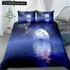 Горячие комплекты постельного белья с дельфинами, аниме-море, HD-покрывало с дельфинами для девочек-подростков, модное односпальное двуспальное, двуспальное, двуспальное, полноразмерное, пододеяльник