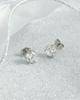 Dieuamour Moissanite 1-Stone Necklace + Earrings Set Gra Certificate