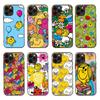 Чехол H-6 Mr Men Little Miss Black Sofe для iPhone 16 15 Plus 14 13 Mini 12 11 Pro 8 6 6S SE 5 XR XS Max Realme C30 C33 C32 9I VIVO V29 V27 V23 Y36