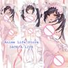 Наволочка для тела Tokisaki Kurumi персиковая кожа, 2WAY Dakimakura, аниме DATE A LIVE, наволочка для косплея, чехол для подушки для сна, обнимания