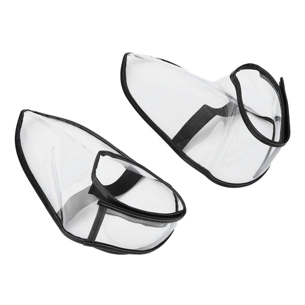 Складной чехол для обуви парикмахера, многоразовый чехол для обуви для салона, прозрачный чехол для обуви для массажных салонов, спа-салонов