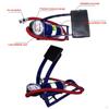 Portable Air Pump Inflator with Pressure High Bike Floor Foot for Bicycle, Motorbike,