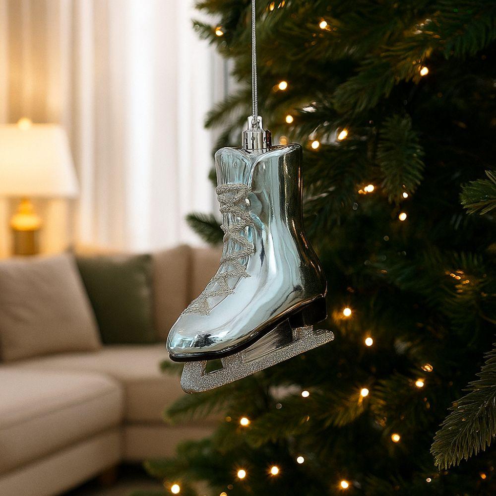 Cartoon Christmas Tree Ornament Plastic Christmas Decorative Pendant Scene Arrangement