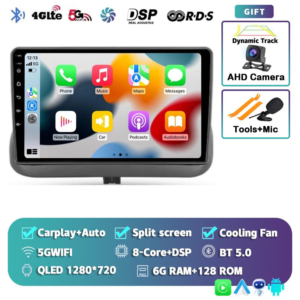 Android 14 Автомагнитола Carplay Для Toyota Corolla E110 VIII 1995-2002 4G+WIFI GPS Навигация Мультимедийный Видеоплеер Без 2din DVD