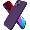 Silicone Case - Ultra Slim Protection - for iPhone 15 - Dark Purple - Anti-Scratch - Non-Slip Texture