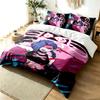 Jinx 3pc Duvet Cover Set Simple Modern Bedding Set Wrinkle Resistant Soft Fabric All Season Use a perfect gift