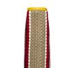 GUCCI Fabric With Leather Clutch Womens Yellow Red
