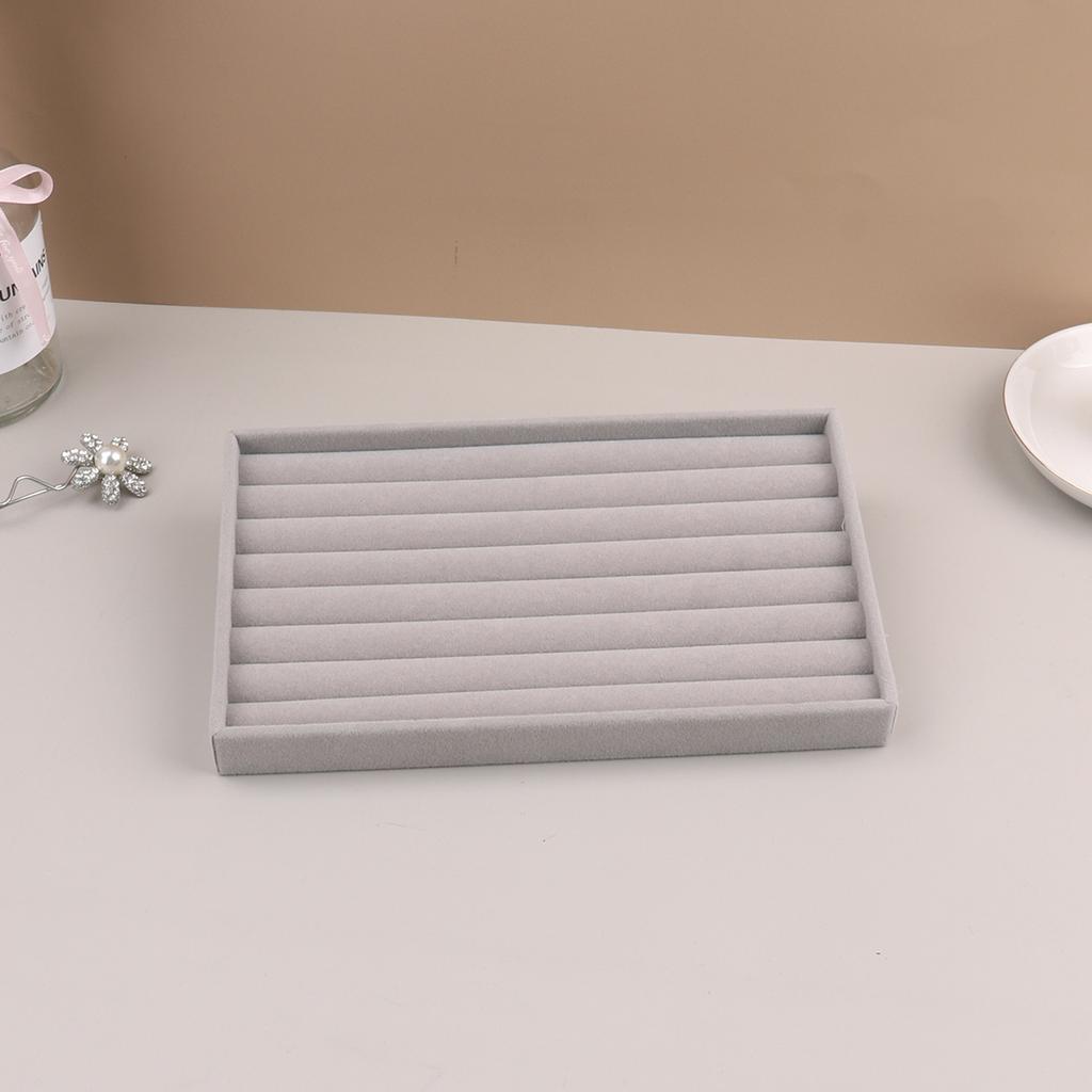 Бархатный дисплей для ювелирных изделий, складной, изысканный держатель для ювелирных изделий, портативный органайзер для колец, сережек, ожерелий, коробочка-органайзер для мальчиков