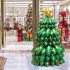 Inflatable Christmas Tree 51 Inch Self-Standing Christmas Tree Foil Balloons for Xmas Party Decorations Photo Prop