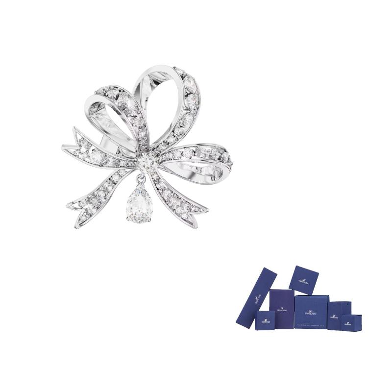 Previous Season Volta bow large cocktail ring