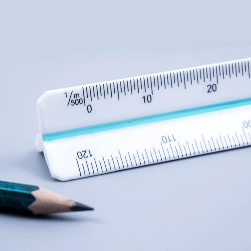 Bing Xiaowan 30cm Triangular Scale Ruler