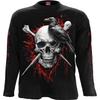 Spiral Direct Unisex Adult Death Raven Long-Sleeved T-Shirt