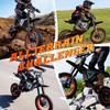 Freeboy US EU Warehouse Long Range Electric Dirt Bike Hydraulic Disc Brake 48V 30Ah Battery 12 Inch Off-road Tire for Adults