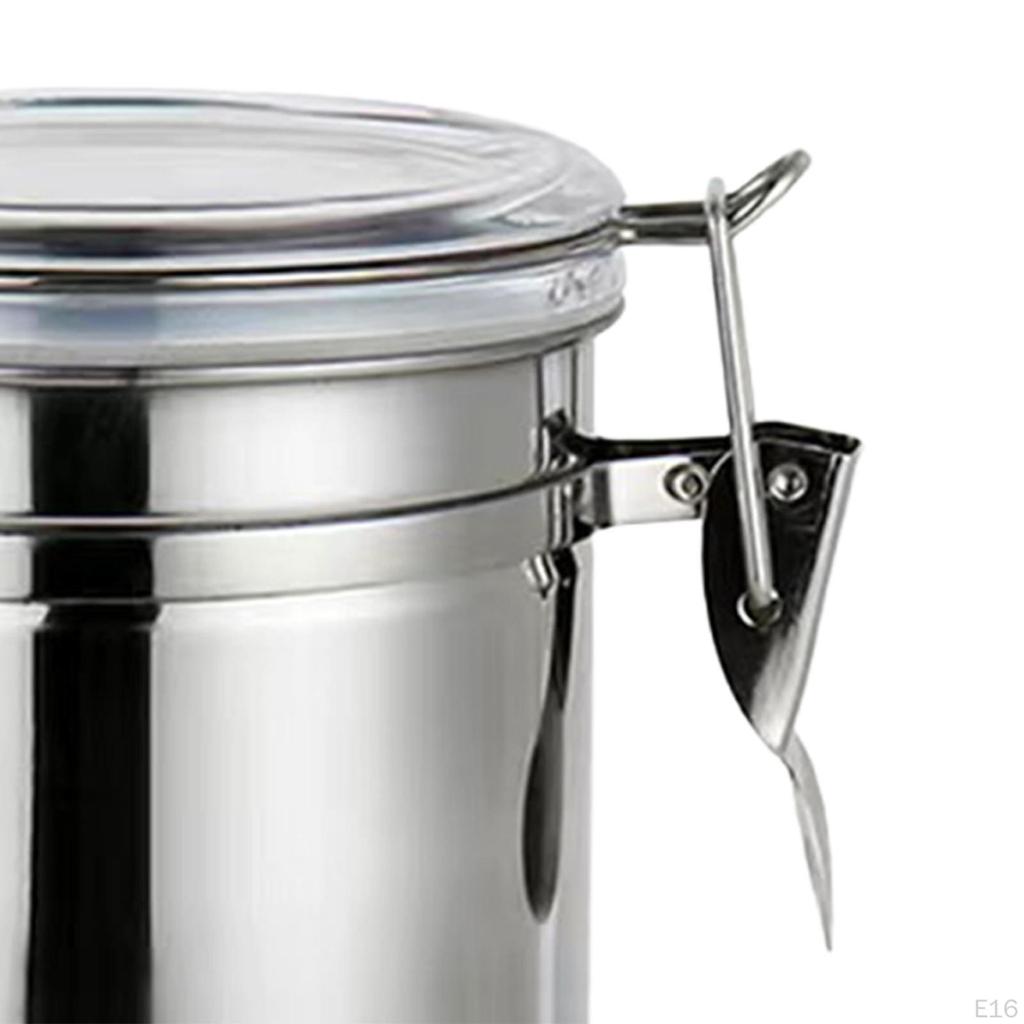 Контейнер для кофейных зерен, кухонная банка для хранения зерновых, многофункциональная посуда, герметичный резервуар для