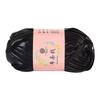 Functional Shiny Sewing Magic Color Imitation Leather Crochet Yarn Yarn Ball DIY Hand Knitting