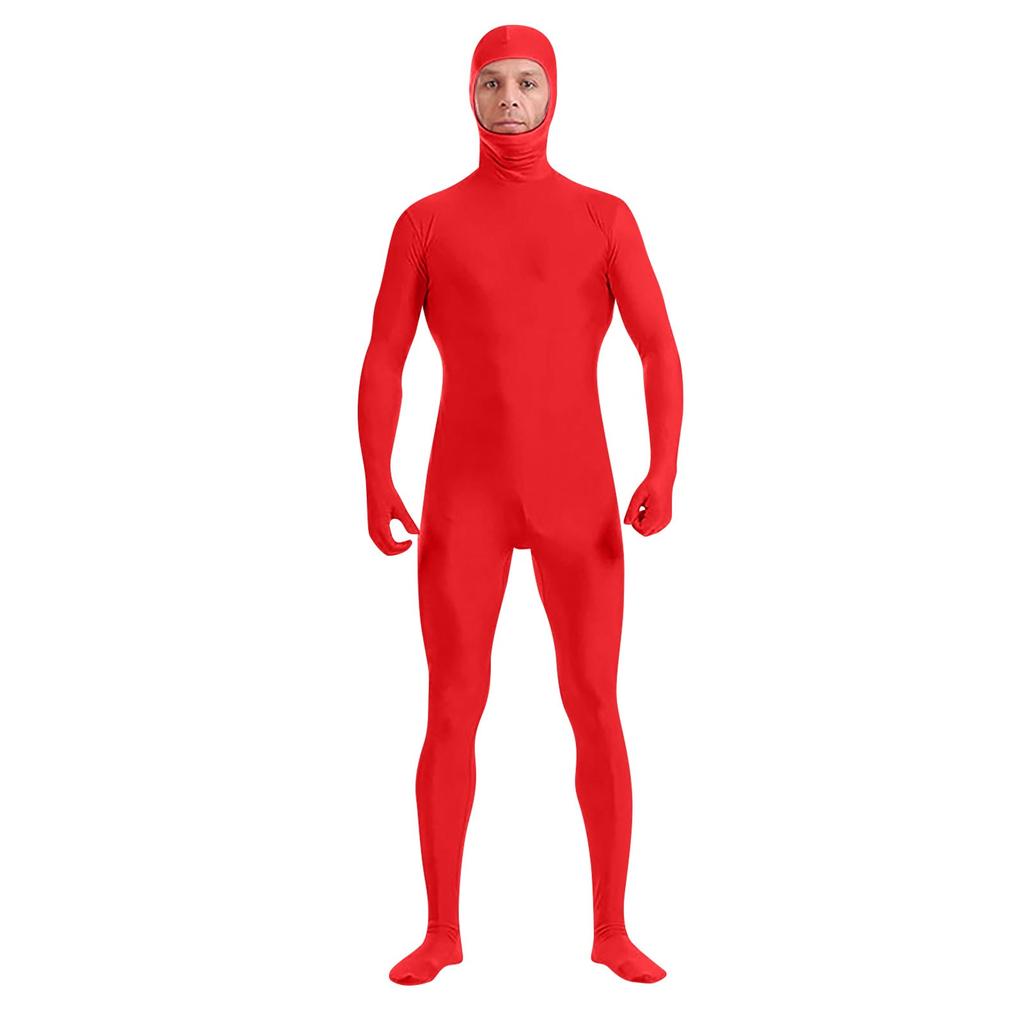 Zentai Suit Cosplay Leotard Full Bodysuits Green Screen Suit Halloween Costumes