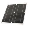 Solar Panel Monocrystalline Silicon Waterproof High Performance for RV Car Boat Trailer 20W 18V 30A
