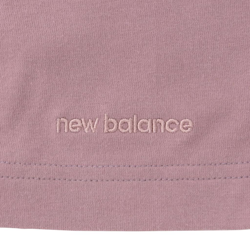 Moisture Quick Linear Logo Knit Shorts RSE [New Balance] Kids' Shorts, Wicking, Drying, (ABS45064) (Rosewood)