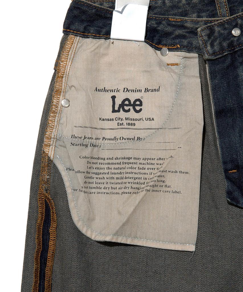 Джинсы LEE женские свободного кроя Индиго Темный