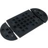 Rubber release ramp, extreme width 180x395x60mm