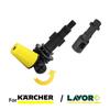 Насадка высокого давления для Karcher K2-K7, пистолет для мойки автомобиля, вращающаяся насадка на 360°, турбо-водяной пистолет, копье для пистолетов для мойки автомобилей LAVOR