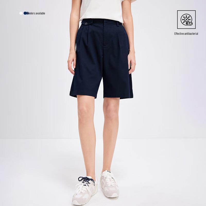 Navigare Женские антибактериальные повседневные шорты средней длины