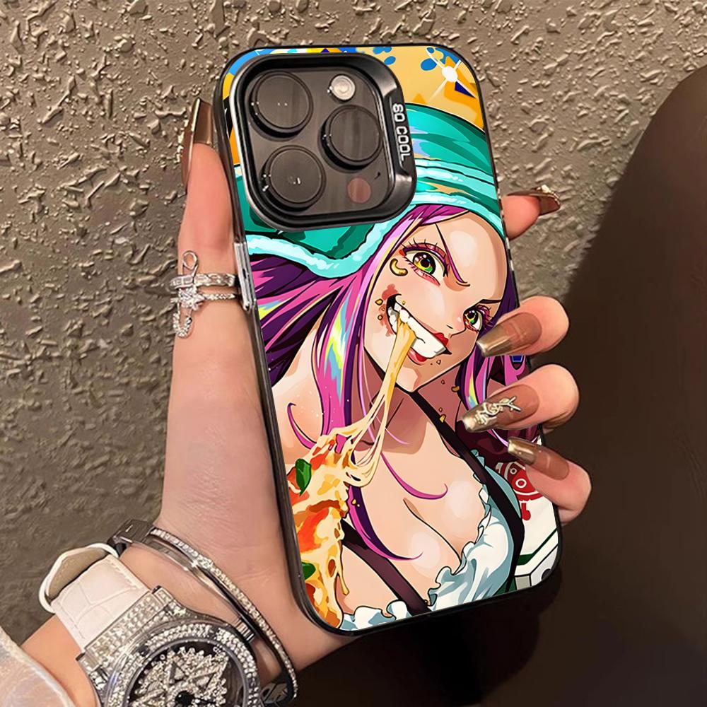 Jewelry Bonney Phone Case for iPhone 17 16 15 14 13 12 11 X XR XS Air Pro Max Plus Black Colorful Silver Cover