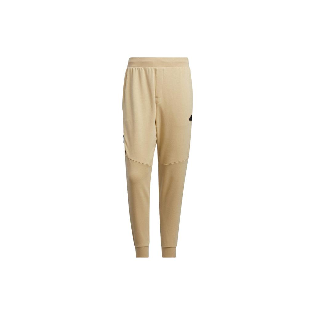 Adidas Sportswear Solid Logo Jogger Pants Men Bottoms Light-Brown IP4967