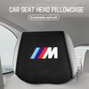 Suede Car Seat Headrest Anti-fouling Cover Protector Covers Auto Decoration Accessories For BMW M F10 F20 F30 F40 F15 F25 F26
