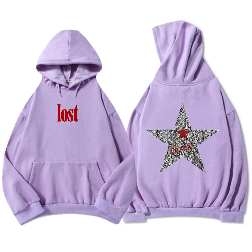 2025 Альбом Lost Americana Толстовки Machine Gun Kelly Mgk Толстовки С Длинным Рукавом Повседневный Гранж Уличная Одежда Унисекс Мужская Толстовка С Принтом