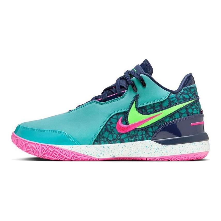 Nike Кроссовки Zoom LeBron Nxxt Gen Ampd Ep South Beach с цельной подошвой повседневные FJ1567-300