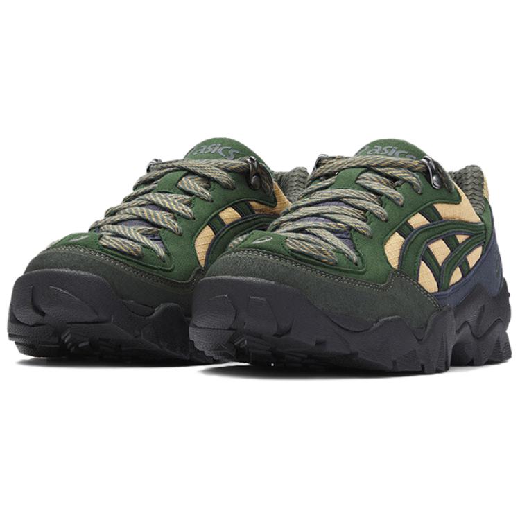 Asics U.Sage X Gel-Pickax Comfortable Versatile Low-Top Outdoor Functional Shoes Unisex Shoes Black Green 1203A817-020