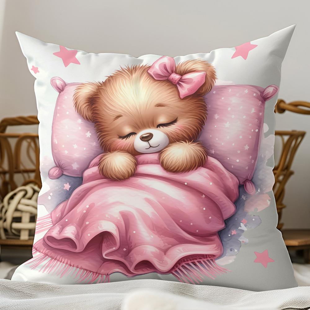 Пододеяльники Sweet Dream Bear BABY · Незаменимые для уютного декора детской комнатыПодушка-накидка на диван для гостиной, украшение для спальни