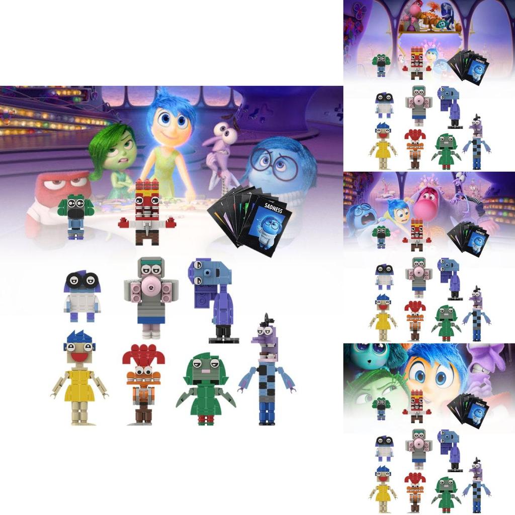 Cross-border Mind Toys Building Blocks Set Featuring 9 Agent Team Figures For Movie Fans